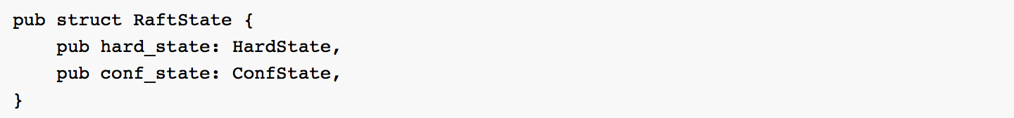 RaftState 定义